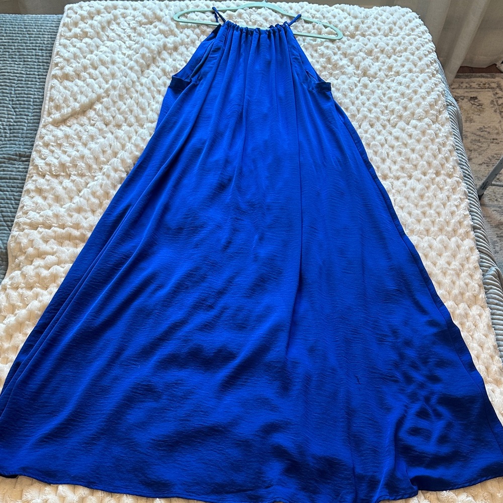 Cynthia Rowley Royal Blue Maxi Dress